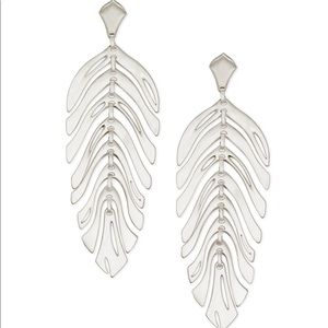 Kendra Scott Lotus Statement Earrings